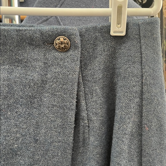 Vintage Express Wool Blend Blanket Wrap Skirt - Picture 3 of 7